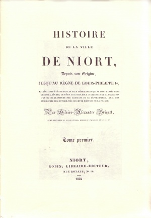 Histoire de Niort depuis son origine jusqu'au règne de Louis-Philippe 1er.JPG