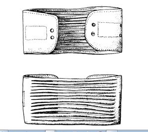 Le Collier de Saint-Laurs, en or, un bijou porté par un homme et daté du IIe millénaire av. J.-C.