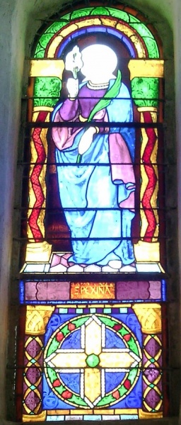 Fichier:Vitrail St Pexina.jpg