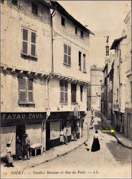 Fichier:Rue du Pont demolition 1962.jpg