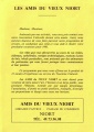 Les Amis du vieux Niort - Lettre à ses adhérents 1993.JPG