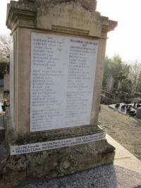 Plaques commémoratives du monument aux morts Sainte-Pezenne.JPG